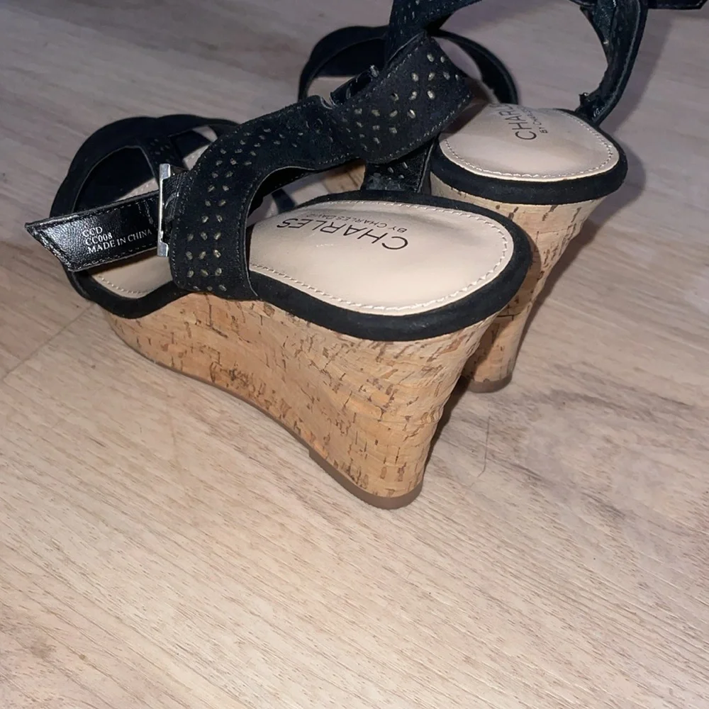 Charlies by Charles David Black Women's Sandals size 7
